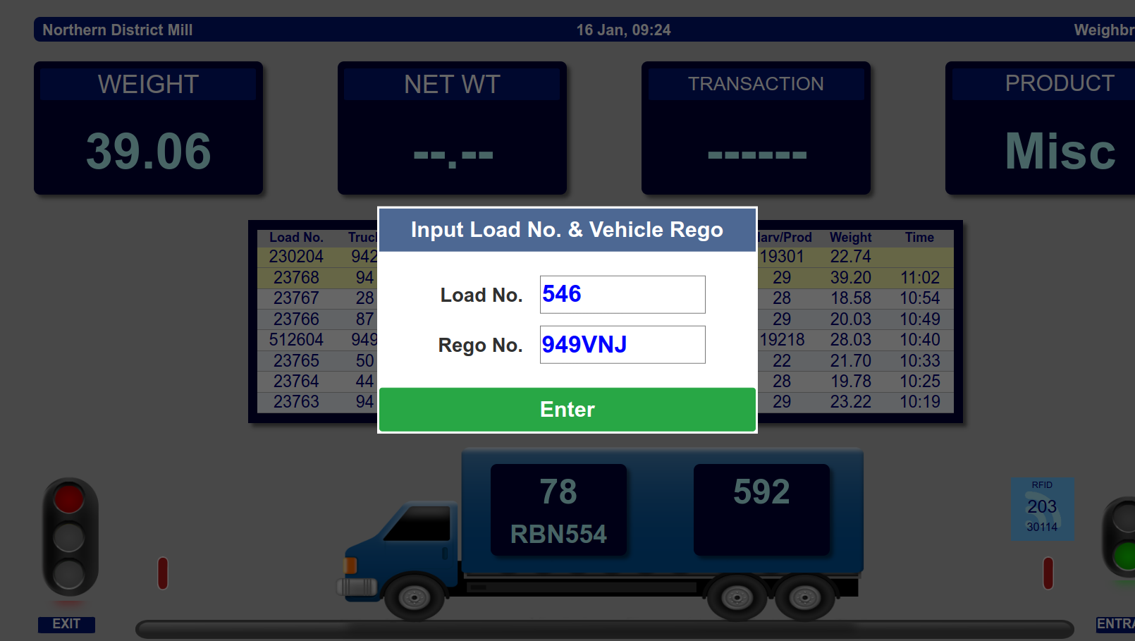 Input Load Screens